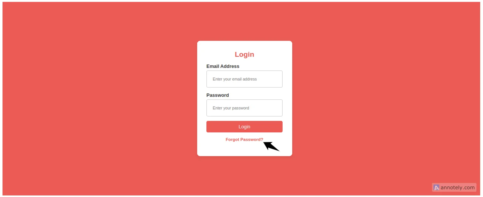 Forgot Password Link Image