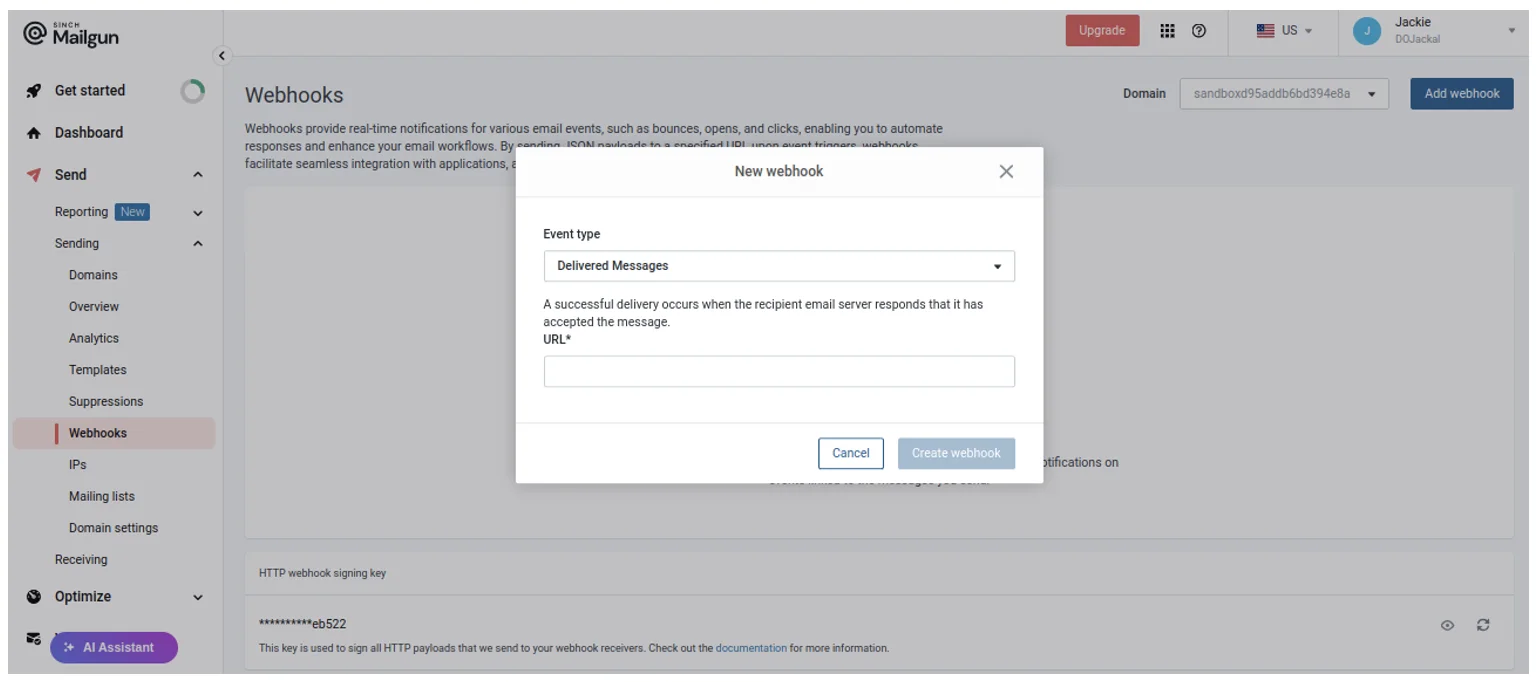 New Webhook Image
