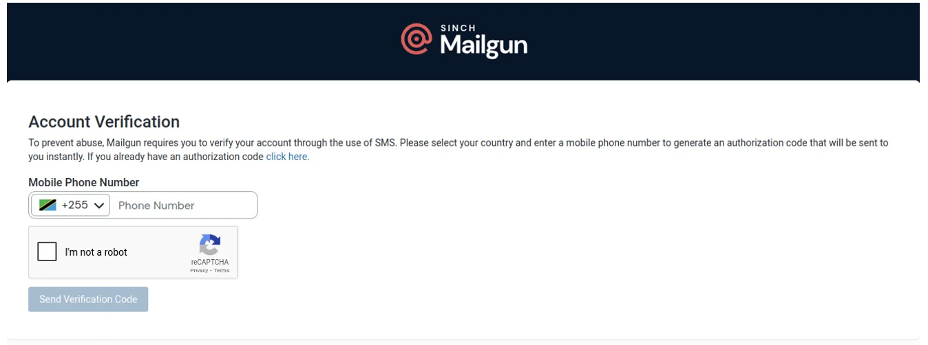 Account Verification Phone Number image
