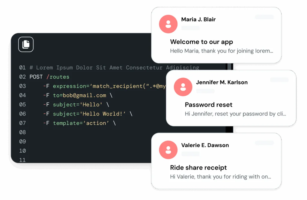 Free Email API Service: Send Email - Transactional Email API Service ...