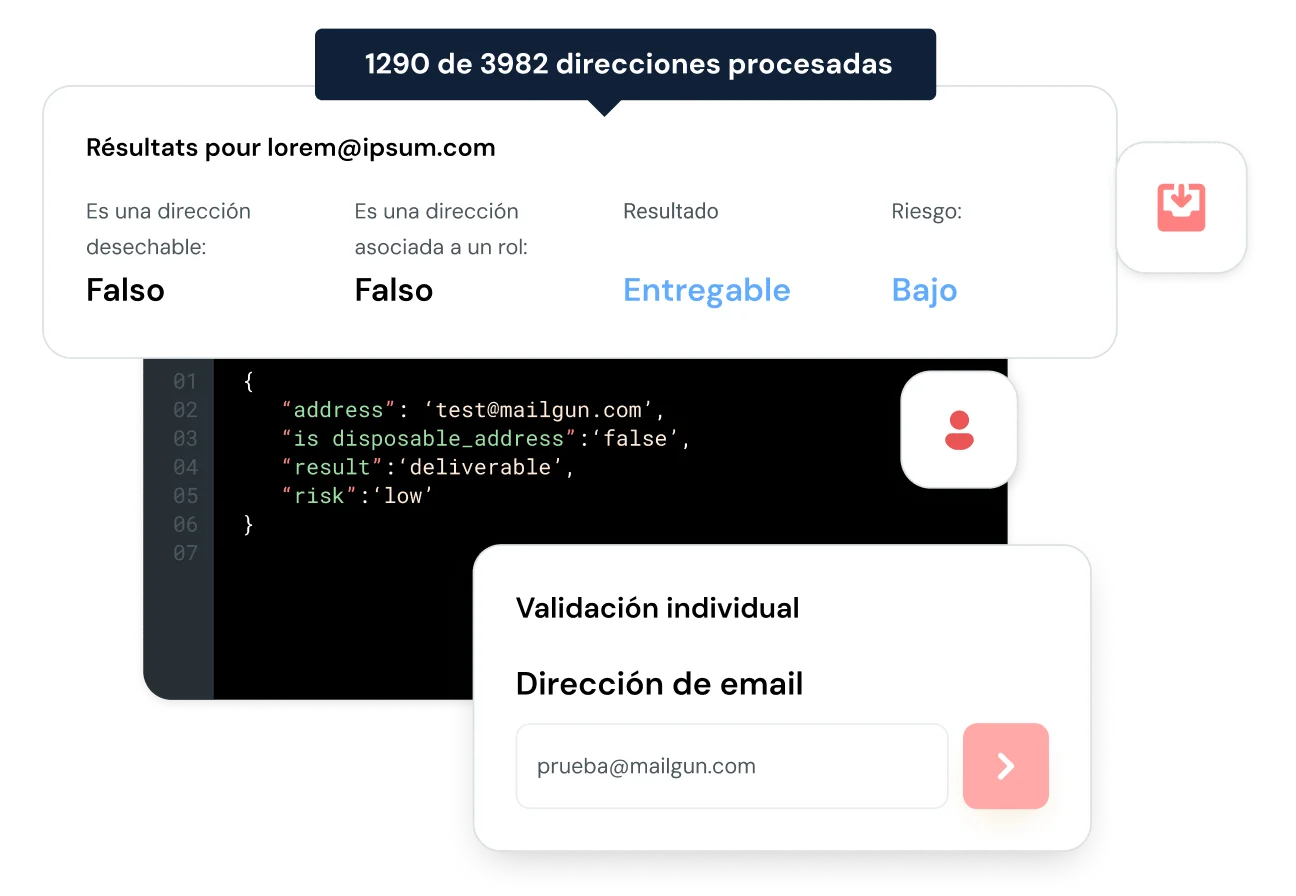 API de validación de email individual
