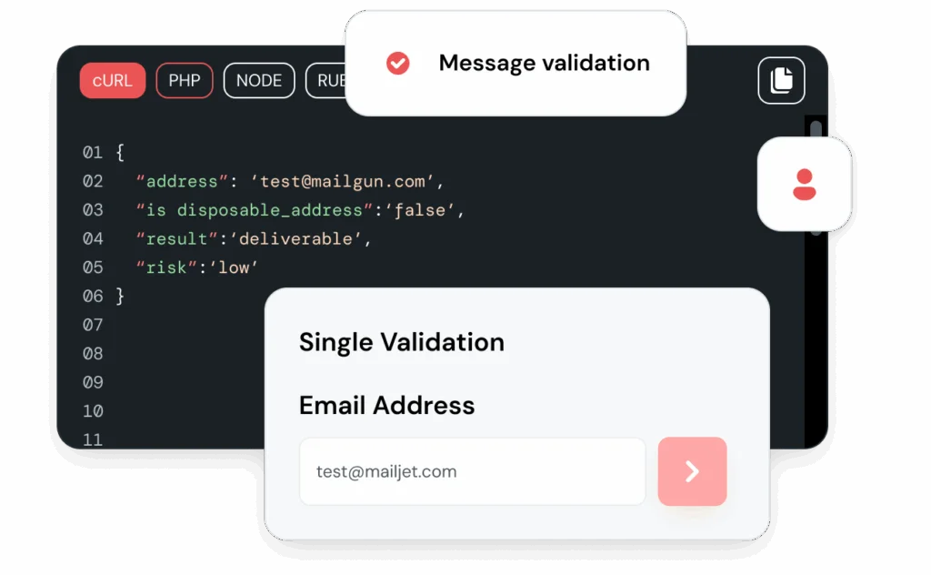 Email Validation Tool & List Checker | Mailgun Validate - Transactional ...
