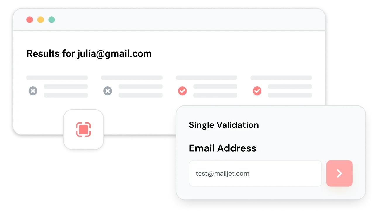 A graphic illustration of email verification.