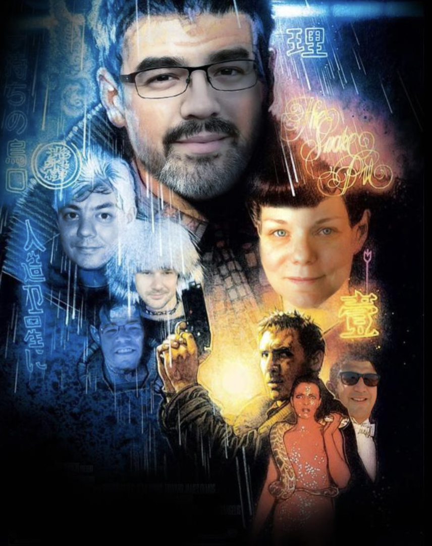 Mailgun team members as Blade Runner characters