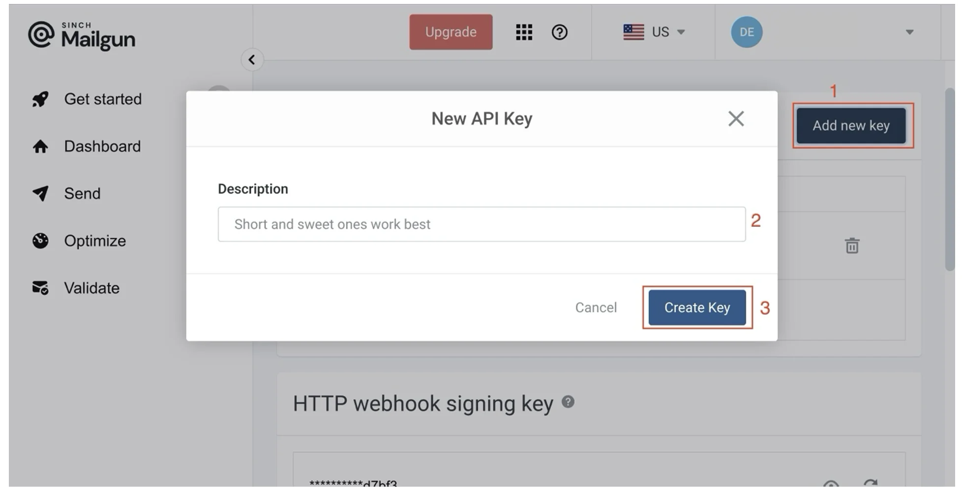 Add New API Key Image
